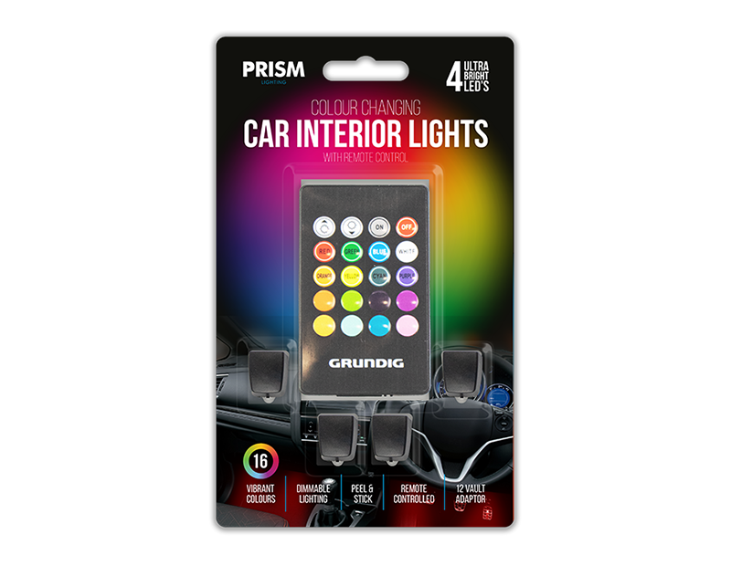 LED Interior Car Lights with Remote